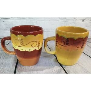 Gates Ware by Laurie Gates 12 oz Coffee Mug Cup Santa Fe - set of 2